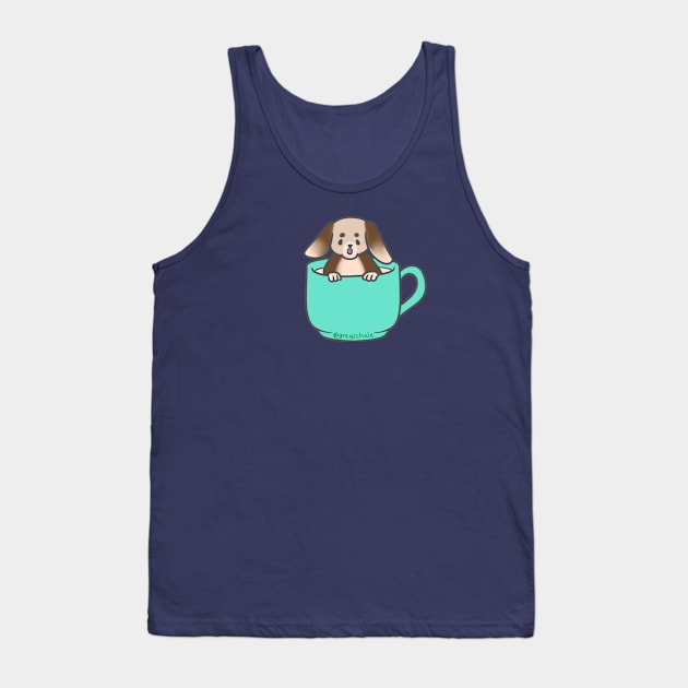 Puppaccino Tank Top by greys